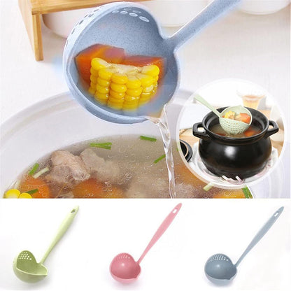 2-in-1 Kitchen Spoon with Colander