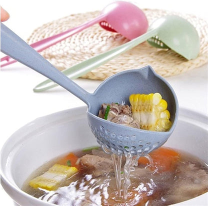 2-in-1 Kitchen Spoon with Colander