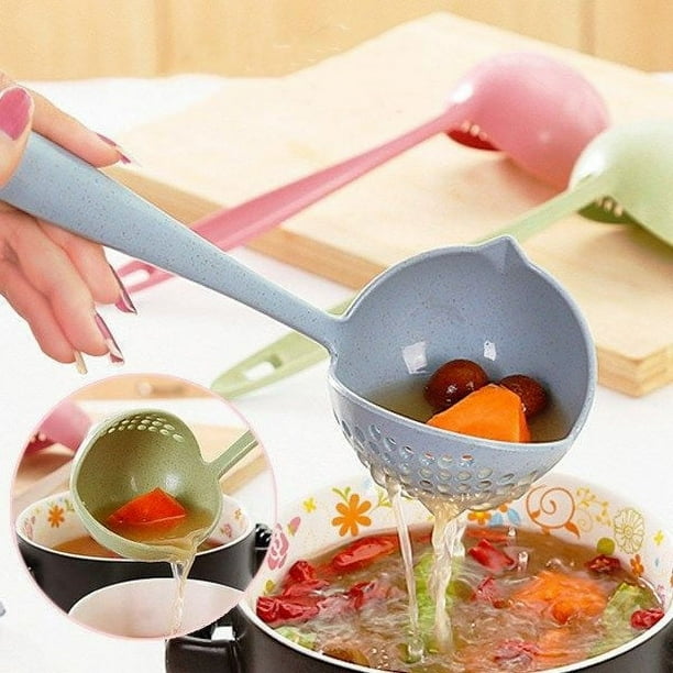 2-in-1 Kitchen Spoon with Colander