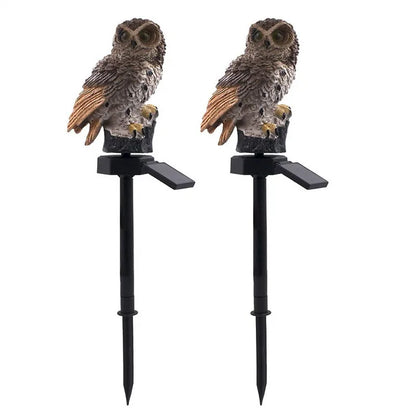 Solar Owl Garden Light