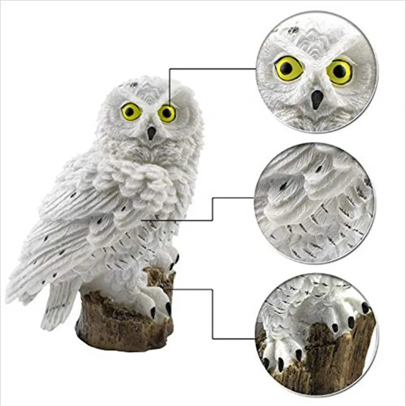 Solar Owl Garden Light