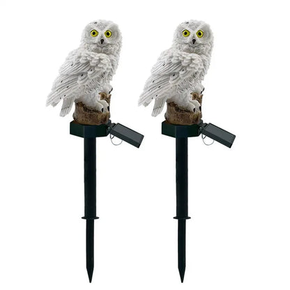 Solar Owl Garden Light