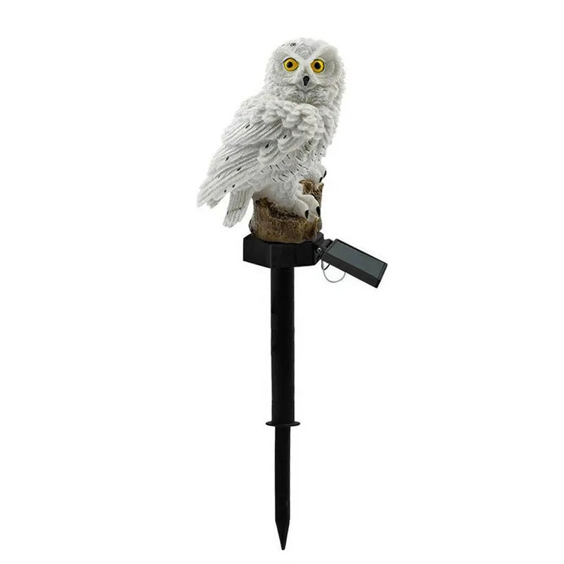 Solar Owl Garden Light