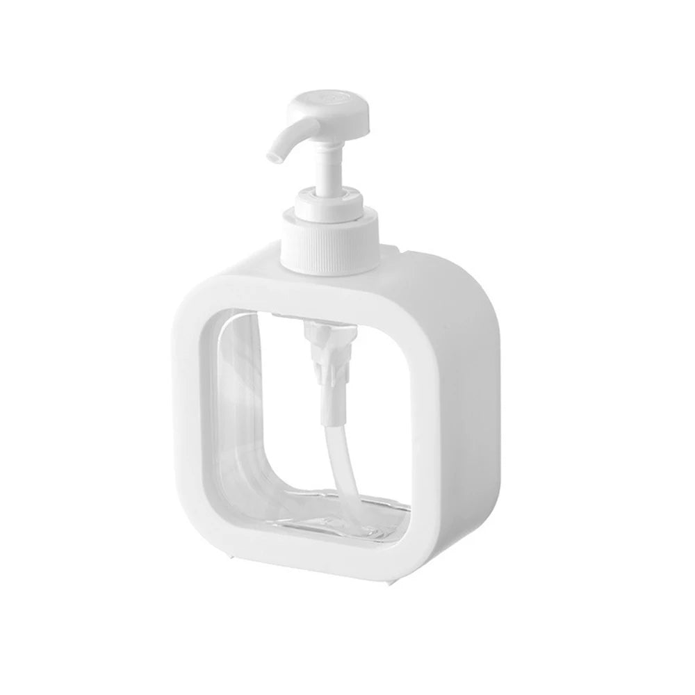 Large-Capacity Transparent Soap Dispenser Bottle