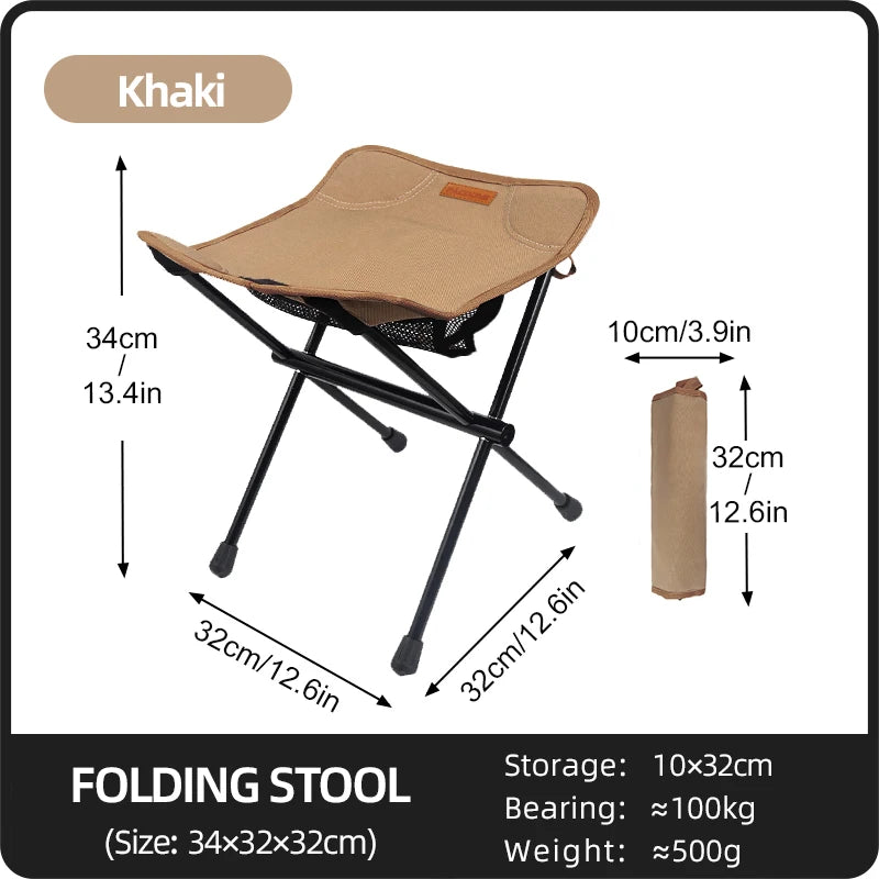 Ultralight Portable Folding Stool