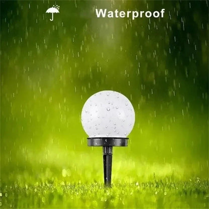 Solar Powered Waterproof LED Bulb Lights