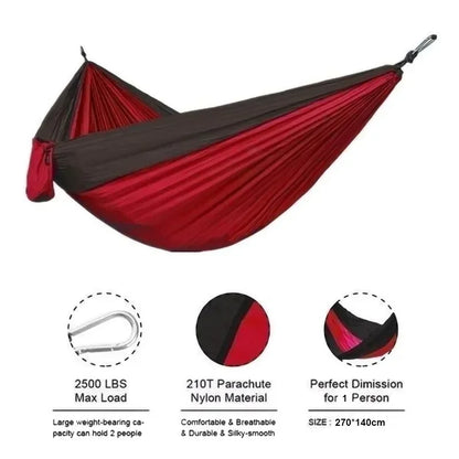 Durable Nylon Camping Hammock