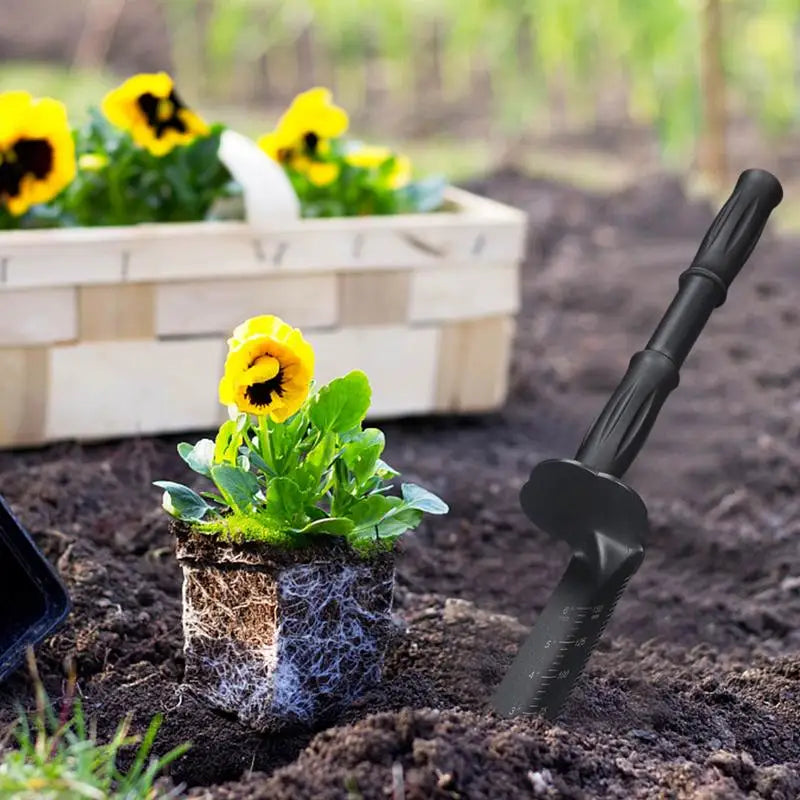 Stainless Steel Serrated Garden Digging Tool