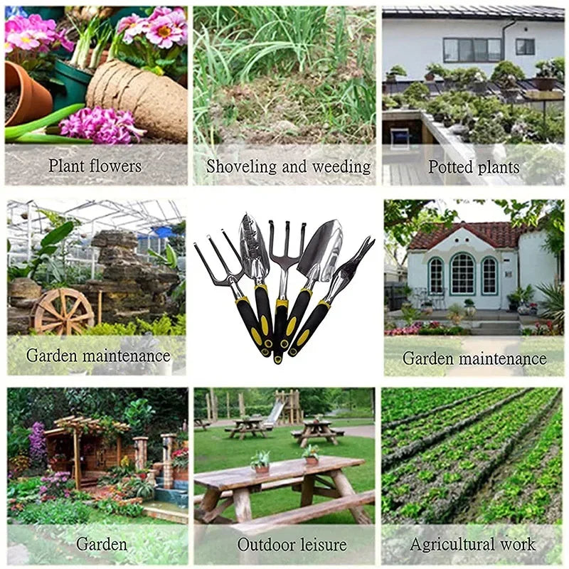 Heavy-Duty Gardening Tool Set