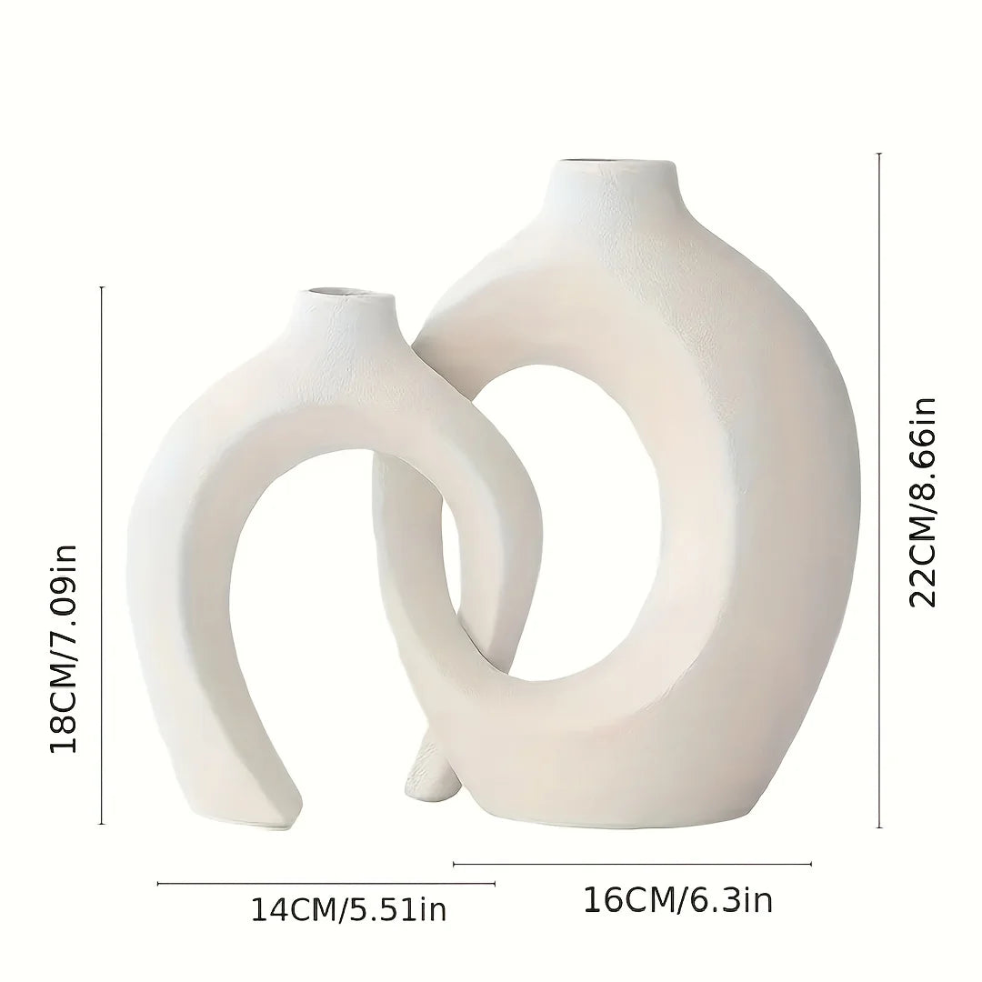 Modern Ceramic Vase Set