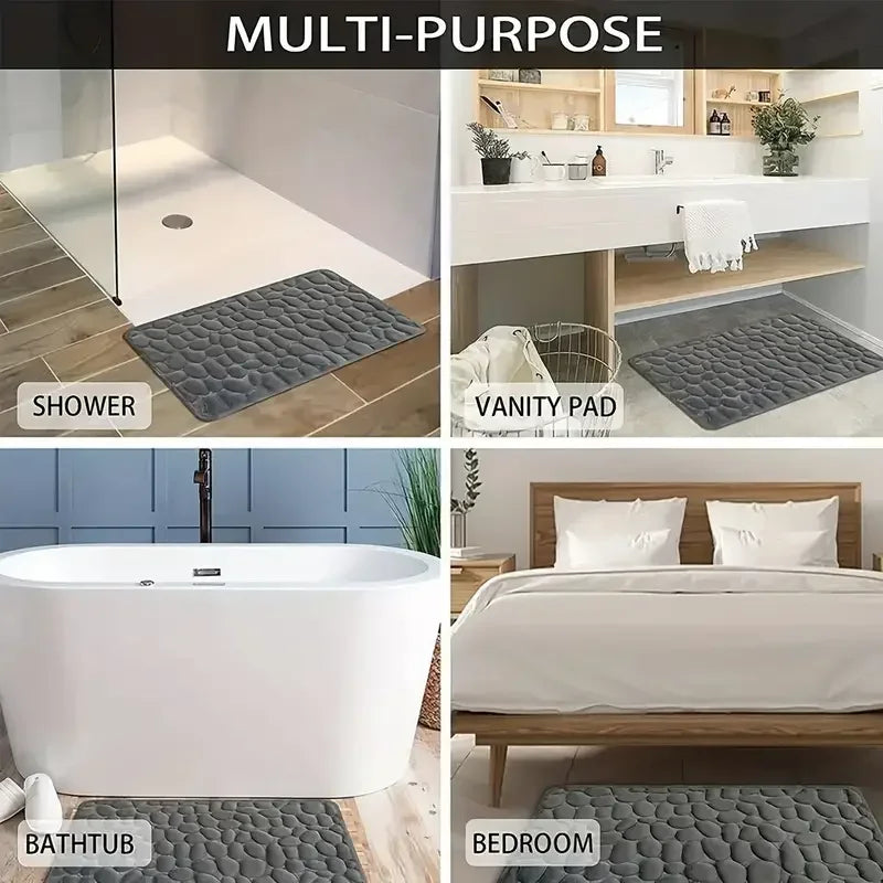 3D Non-Slip Bathroom Mat