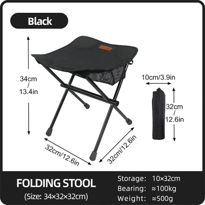 Ultralight Portable Folding Stool