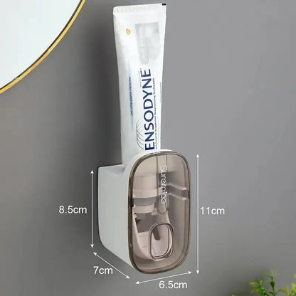 Wall-Mount Toothpaste Dispenser