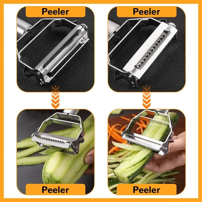 Stainless Steel Double-Head Peeler