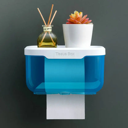 Durable Waterproof Wall-Mounted Tissue Box