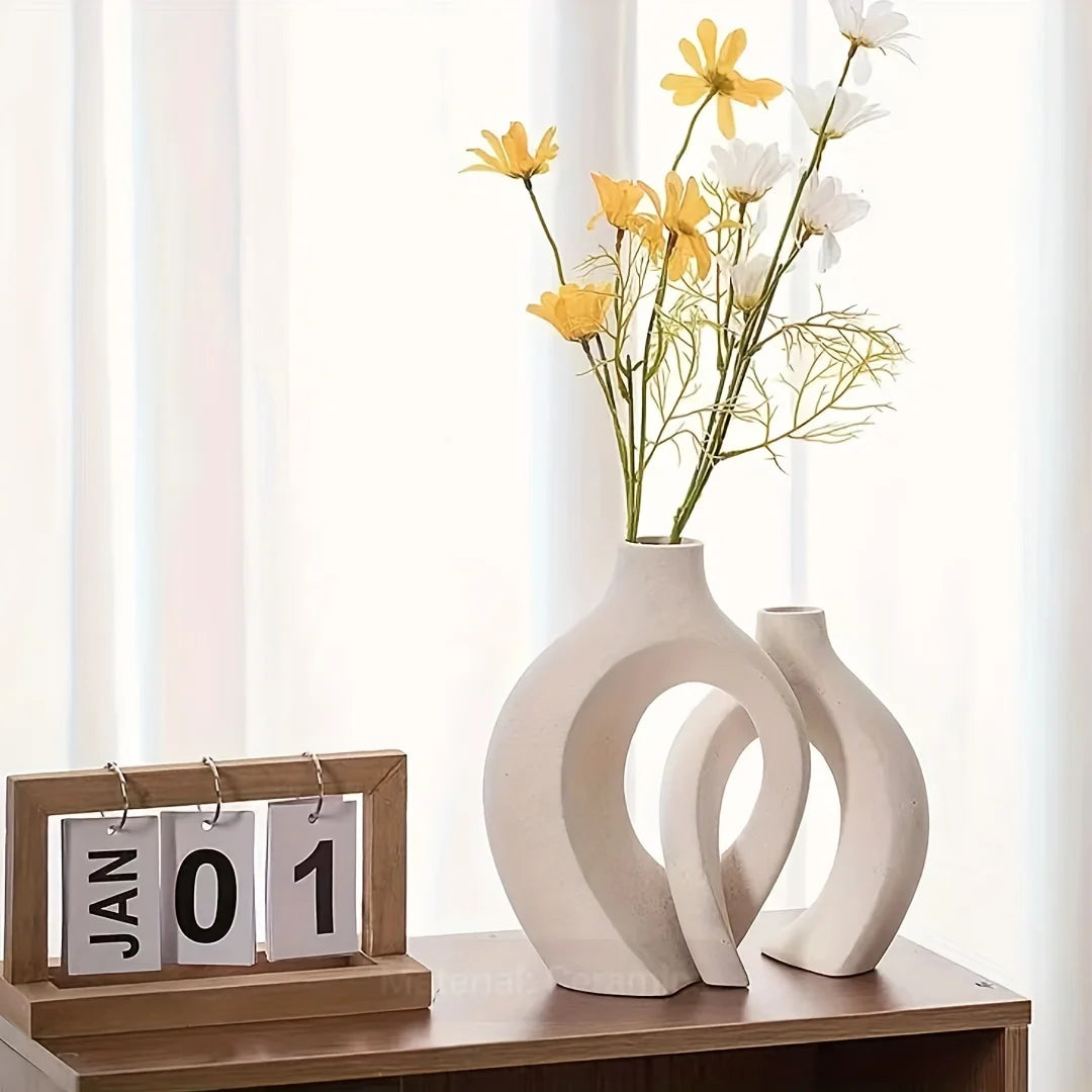 Modern Ceramic Vase Set