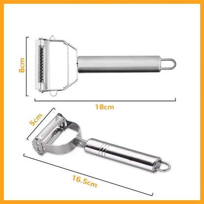 Stainless Steel Double-Head Peeler