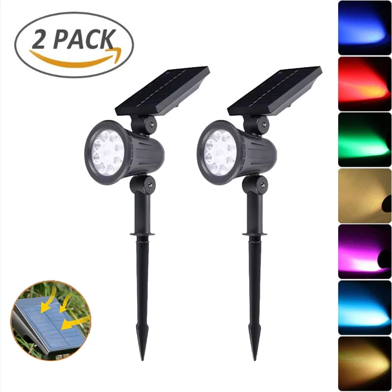 9-LED Solar Lawn Lamp