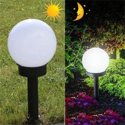 Solar Powered Waterproof LED Bulb Lights