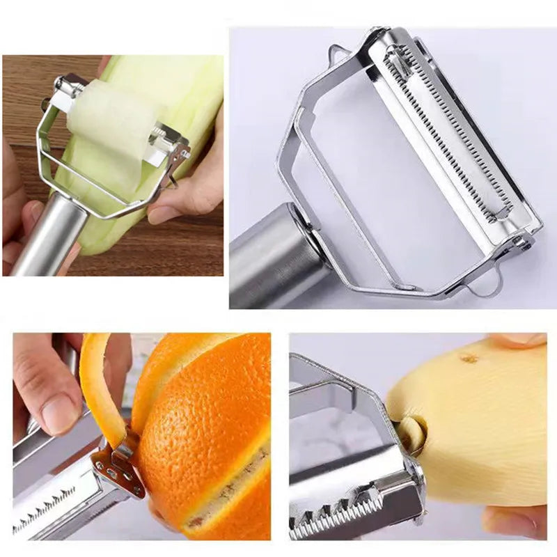 Stainless Steel Double-Head Peeler