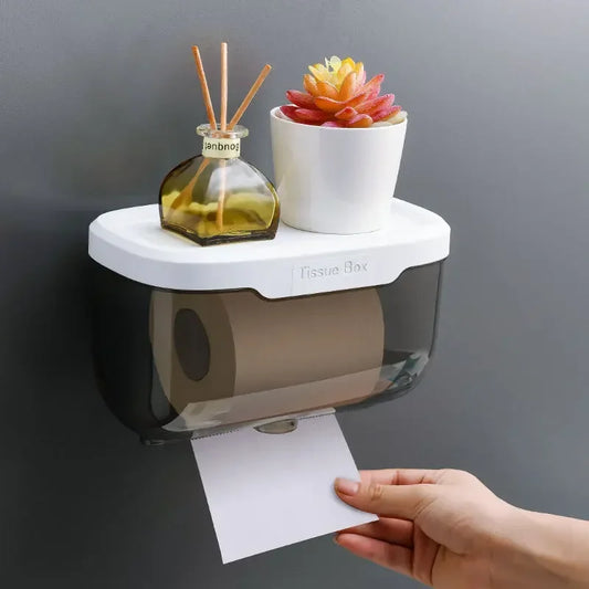 Durable Waterproof Wall-Mounted Tissue Box