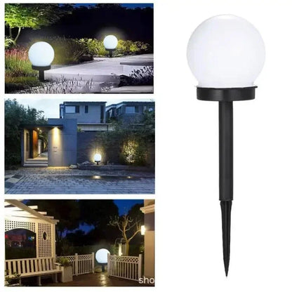 Solar Powered Waterproof LED Bulb Lights