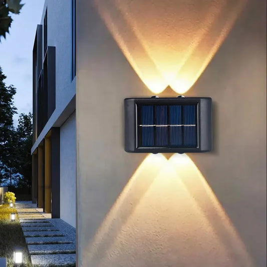 4LED Solar Wall Light