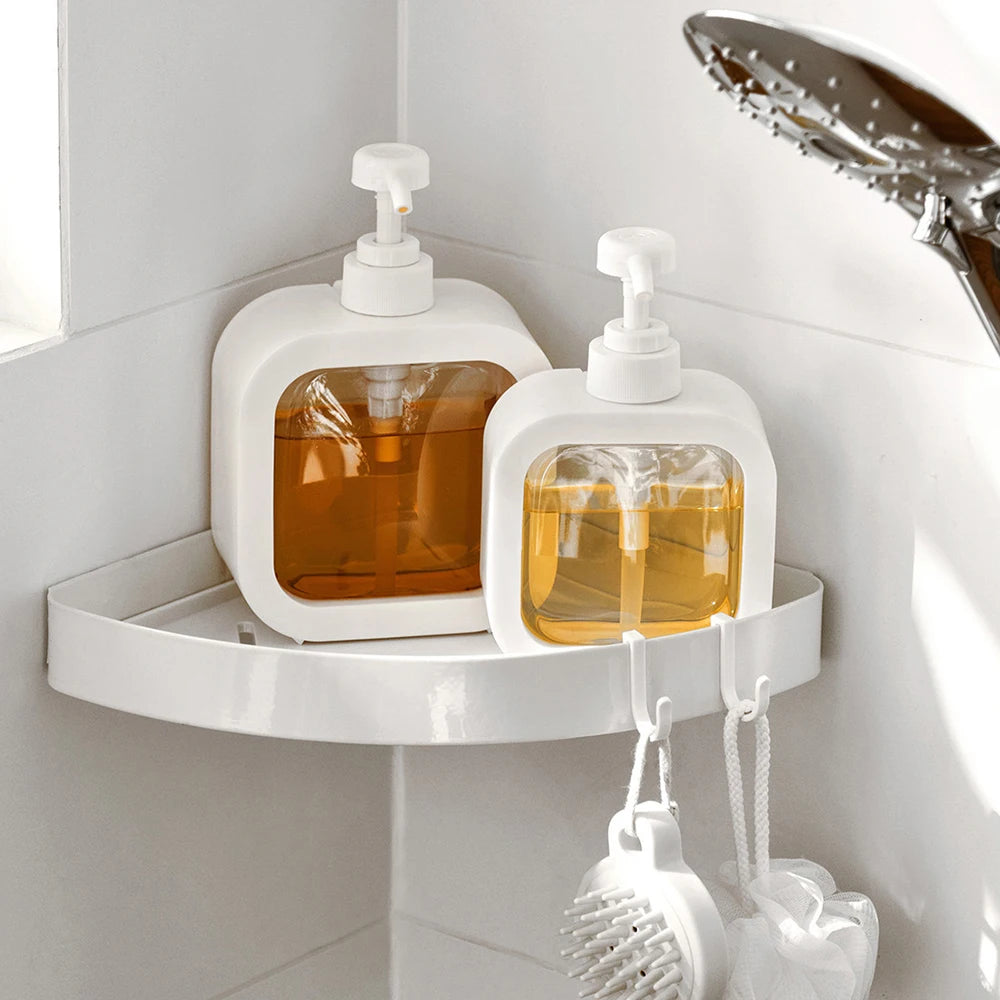 Large-Capacity Transparent Soap Dispenser Bottle