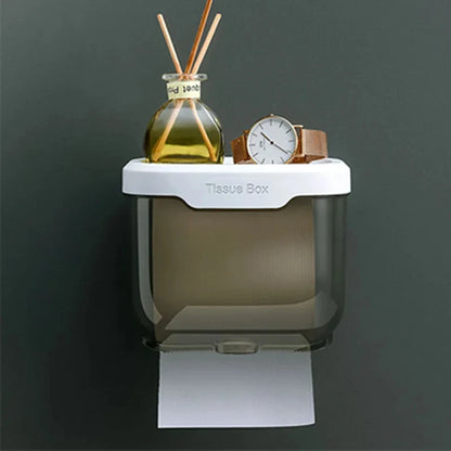 Durable Waterproof Wall-Mounted Tissue Box