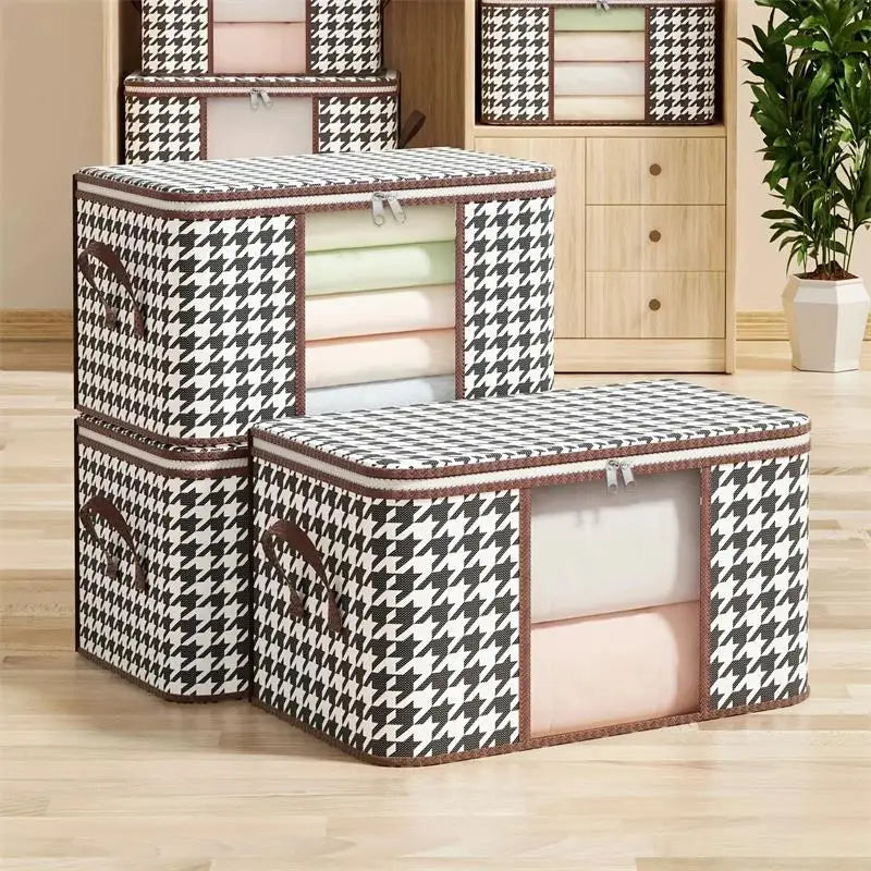 Large-Capacity Foldable Clothes Storage Box